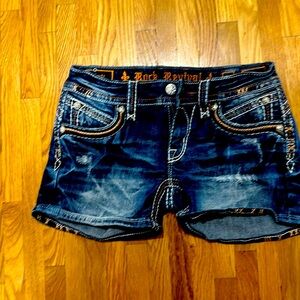 Rock Revival Denim Shorts size 28 Bruna style